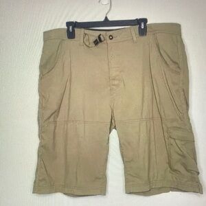 Prana Men's Khaki Cargo Shorts